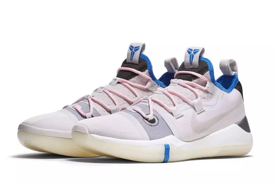 Nike Kobe AD rosa branco azul AV3555-004 Data de lançamento