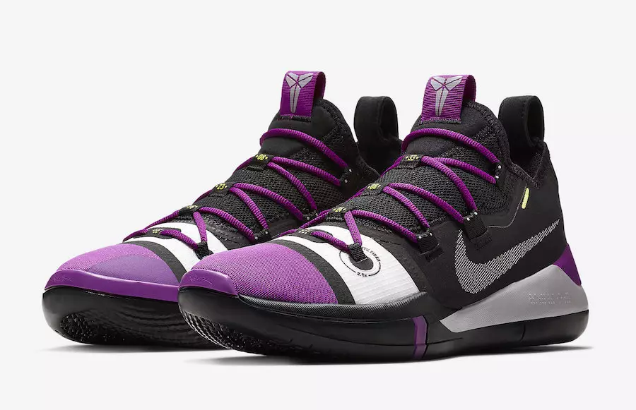 Nike Kobe AD Purple Black AV3555-002 Чыгарылган датасы