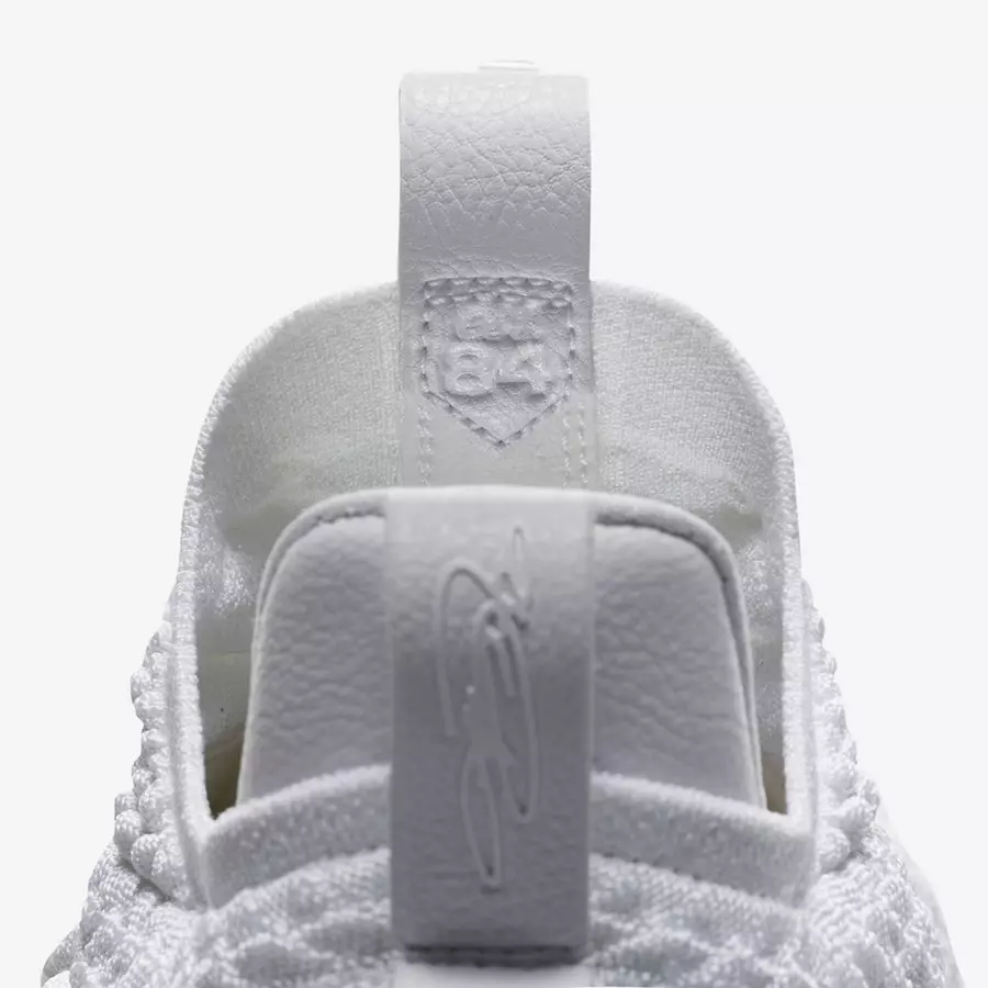 Nike LeBron 15 baixo branco metálico prata atmosfera cinza AO1755-100