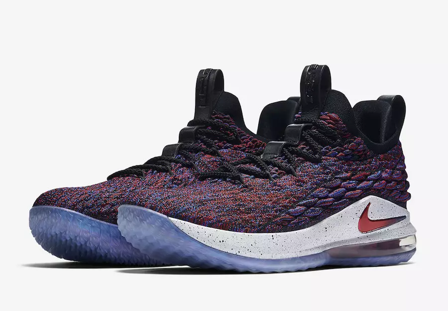 Nike LeBron 15 Past ko'p rangli universiteti qizil AO1755-900