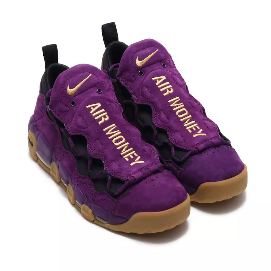 Nike Air More Money Night Purple Leopard AR5401-500