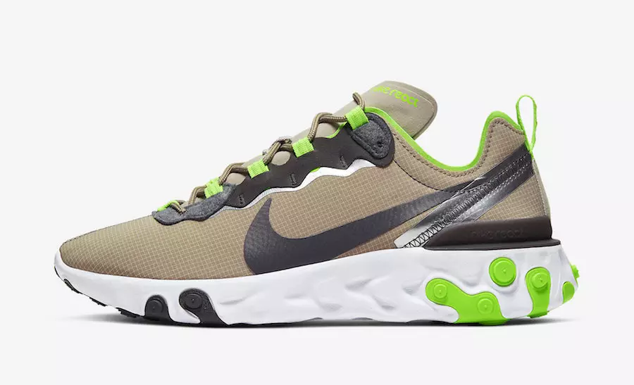 Data de lançamento do Nike React Element 55 CQ4600-201