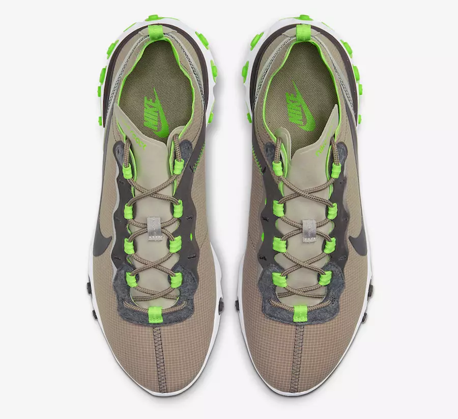 Дата выпуску Nike React Element 55 CQ4600-201