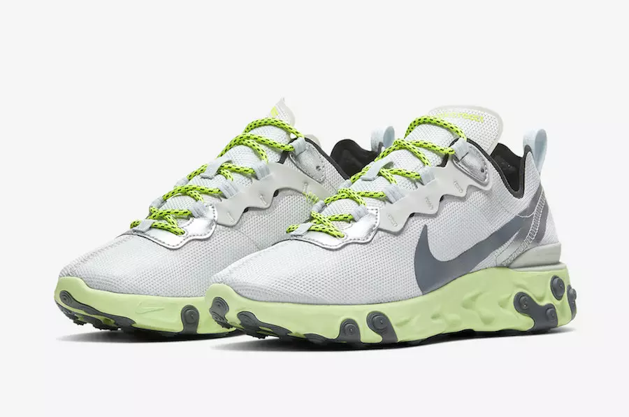 Nike React Element 55 Barely Volt CT2546-001 Дата на издаване