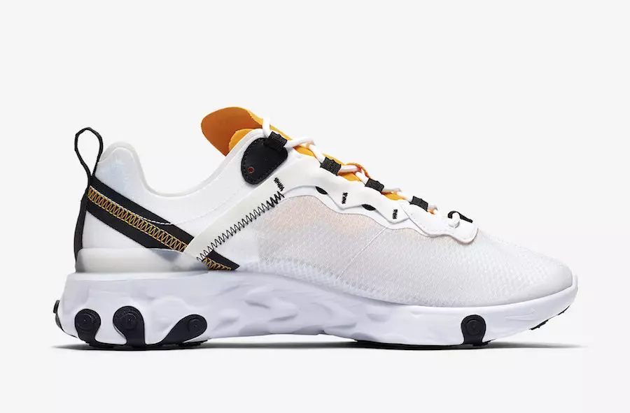 Nike React Element 55 University Gold CI3831-100 väljalaskekuupäev