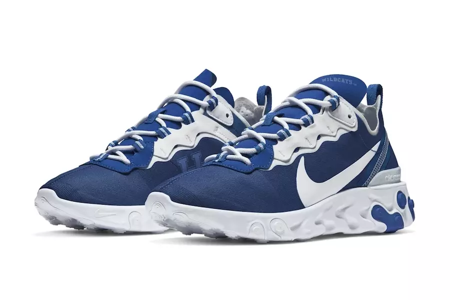 Nike React Element 55 Kentucky Wildcats ဖြန့်ချိသည့်ရက်စွဲ