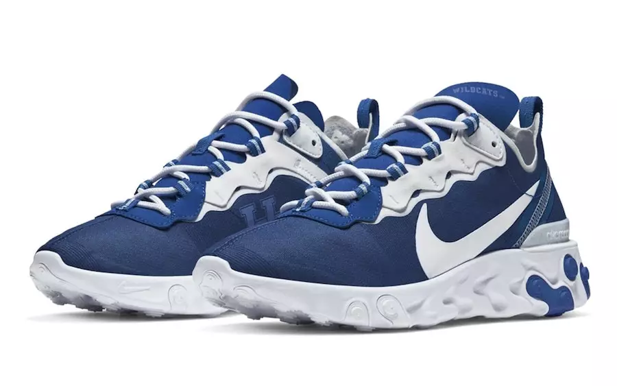 Nike React Element 55 Kentucky Wildcats väljalaskekuupäev