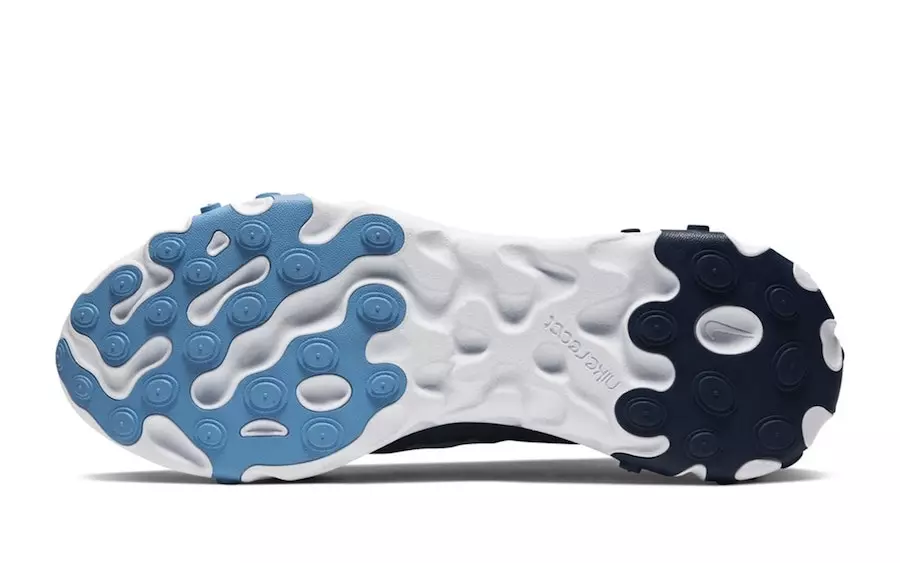 Таърихи баромади Nike React Element 55 UNC Tar Heels