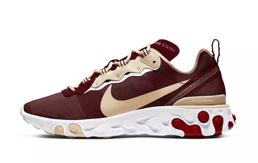 A Nike React Element 55 Florida állam megjelenési dátuma