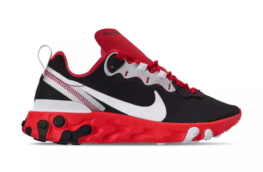 Nike React Element 55 Red Orbit Bright Crimson CQ9705-001 Թողարկման ամսաթիվ