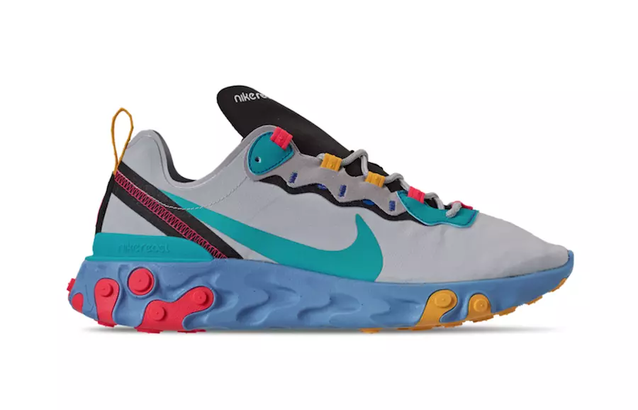 Nike React Element 55 Teal Nebula CQ9705-002 Data lansării