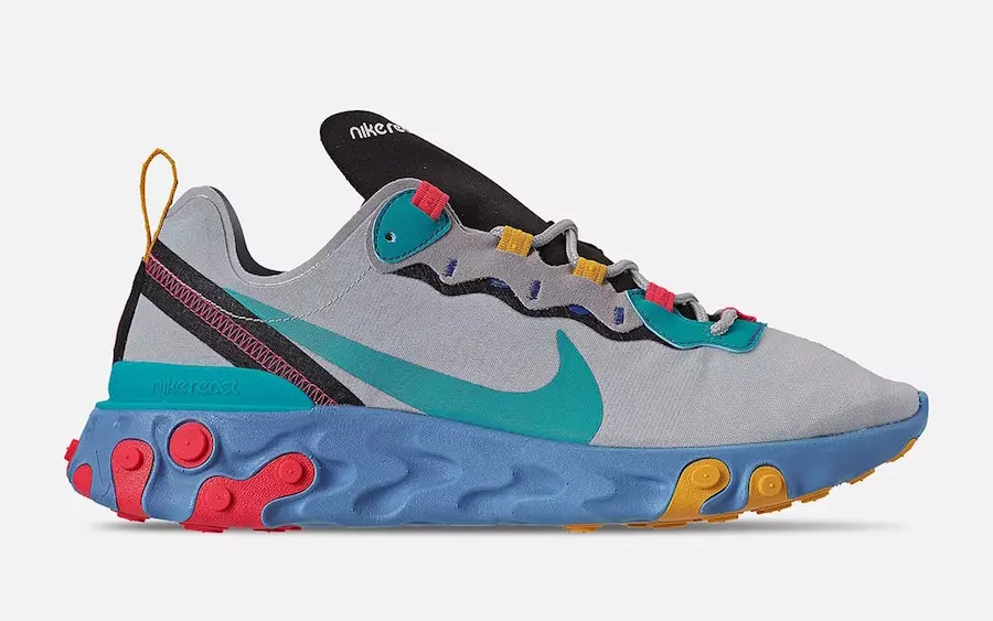 Nike React Element 55 Teal Miglājs CQ9705-002 Izlaišanas datums