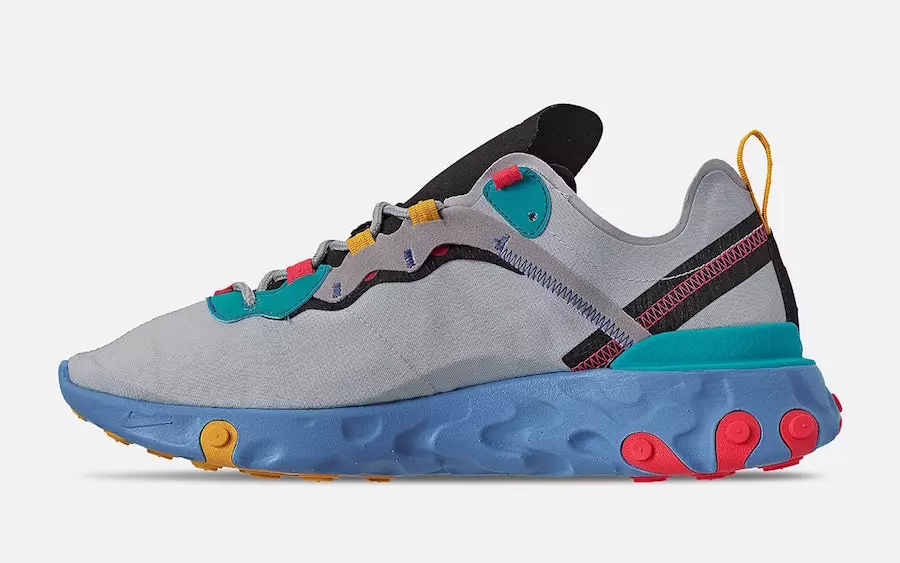 Nike React Element 55 Teal Nebula CQ9705-002 Megjelenés dátuma