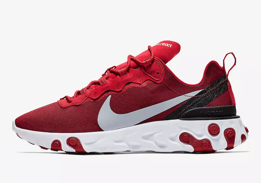 Nike React Element 55 Rouge BQ6166-601 Date de sortie