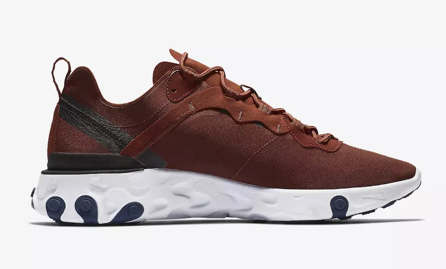 Datum vydání Nike React Element 55 Brown BQ6166-600