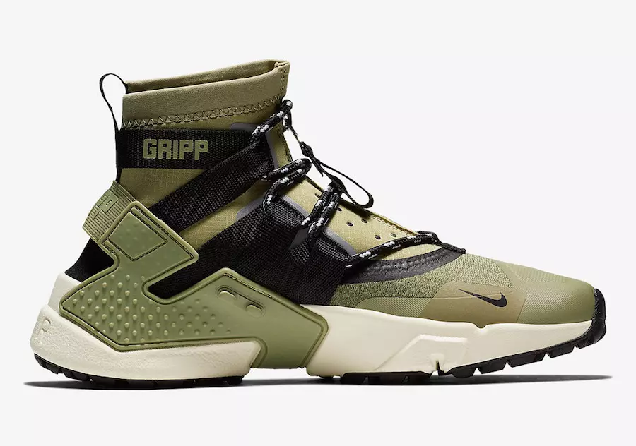 Nike Air Huarache Gripp Olive AO1730-200 Dáta Eisiúna