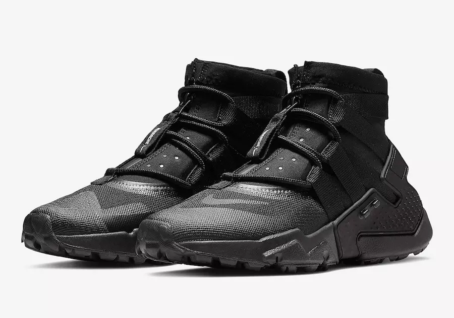 Nike Air Huarache Gripp Black AO1730-002 Julkaisupäivä