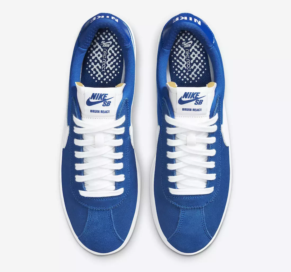 Nike SB Bruin React Team Royal CJ1661-404 תאריך שחרור