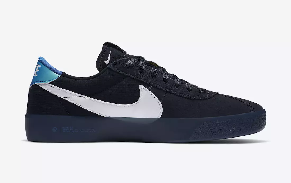 Nike SB Bruin React T Dark Obsidian CV5980-400 Дата на издаване