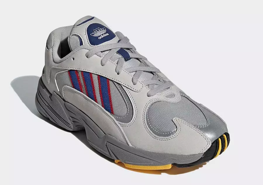 adidas Yung-1 Gris Royal Scarlet CG7127 Date de sortie