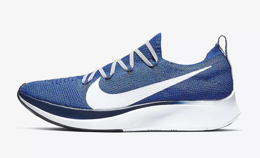 Nike Zoom Fly Flyknit Azul AR4561-400 Data de lançamento