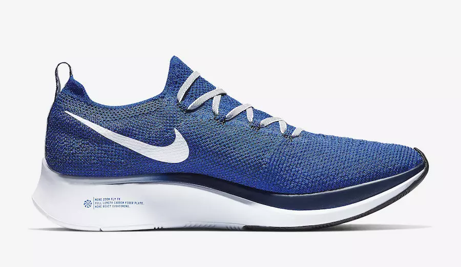 Nike Zoom Fly Flyknit Blue AR4561-400 худалдаанд гарсан огноо