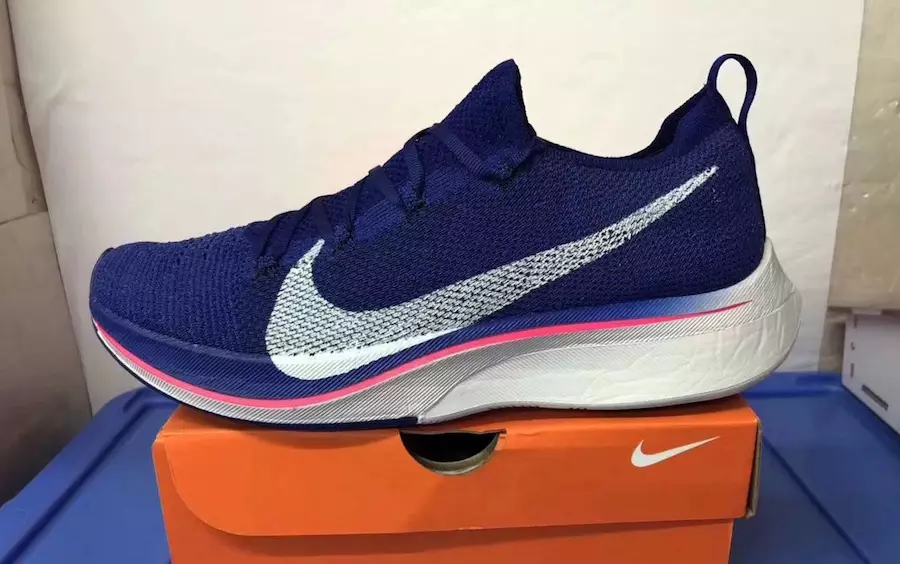 Nike VaporFly 4% Flyknit Deep Royal Blue AJ3857-400 Date de sortie-5