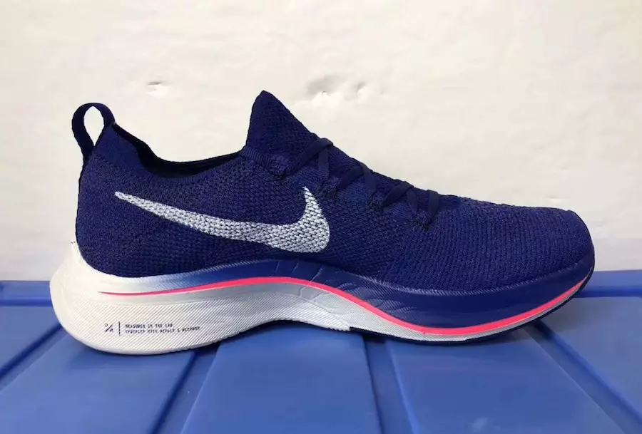 Nike VaporFly 4% Flyknit Deep Royal Blue AJ3857-400 Fecha de lanzamiento-5