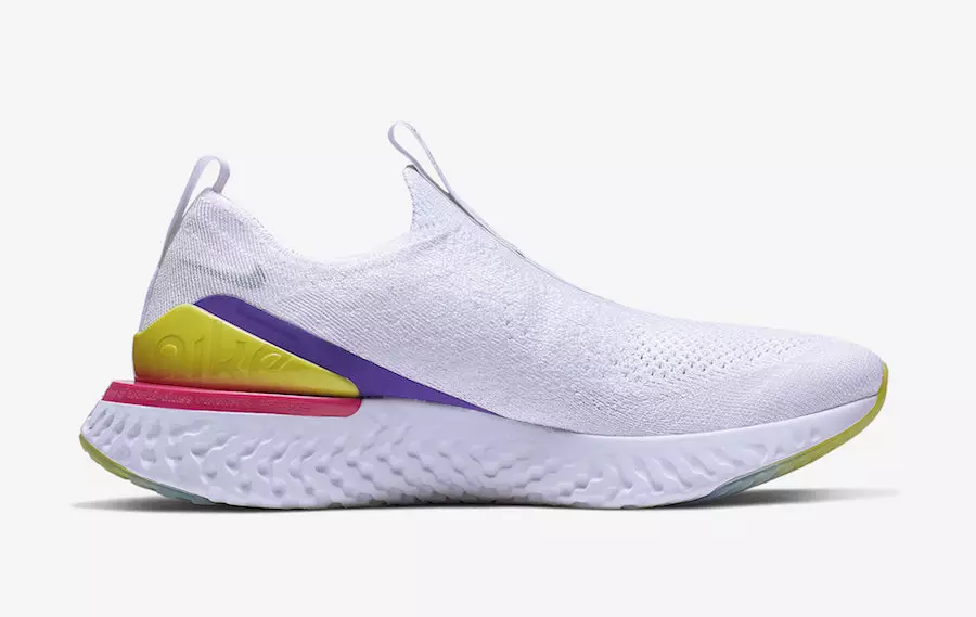 Nike Epic Phantom React Beyaz Siyah Lazer Fuşya CI1290-100 Çıkış Tarihi