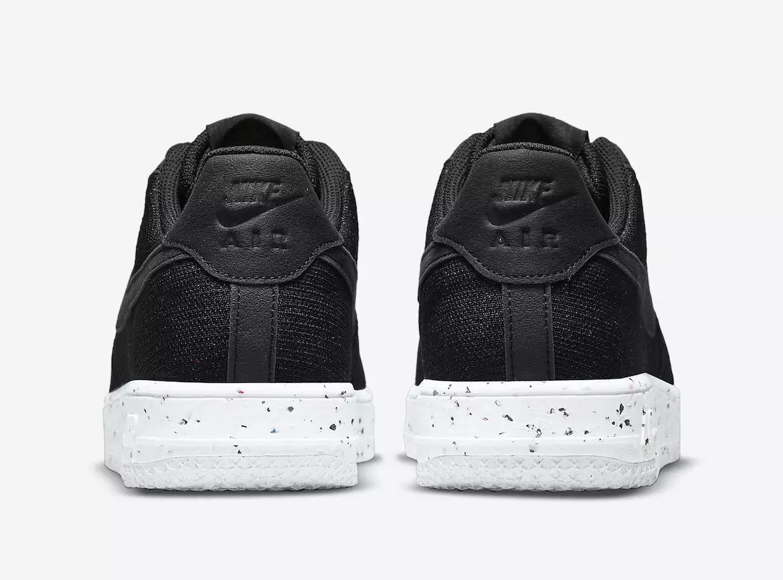 Nike Air Force 1 Crater Flyknit Black Anthracite White DC4831-003 Чыгарылган күнү