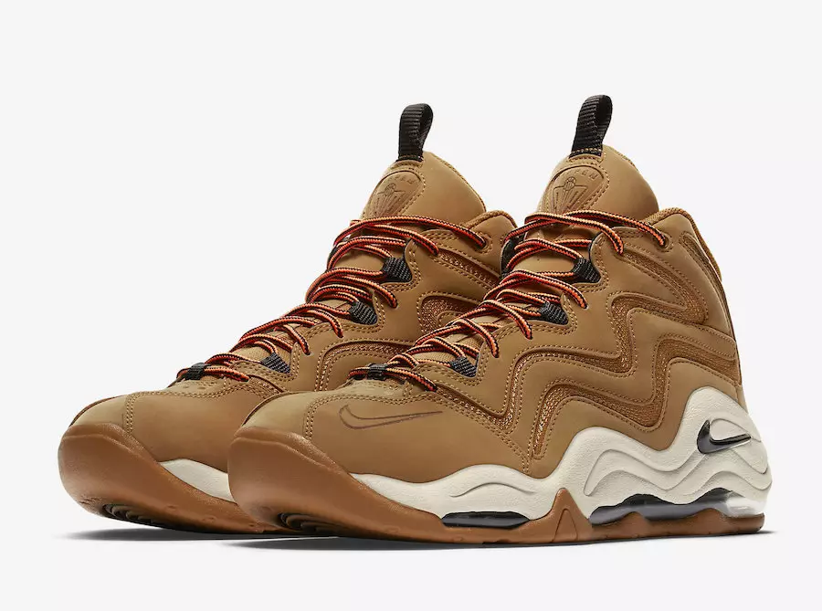 Nike Air Pippen Wheat Desert 황토 벨벳 브라운 325001-700 발매일