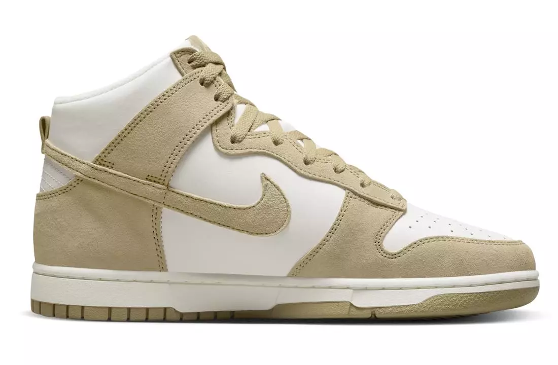 Nike Dunk High White Tan Suede DQ7679-001 Дата выхода