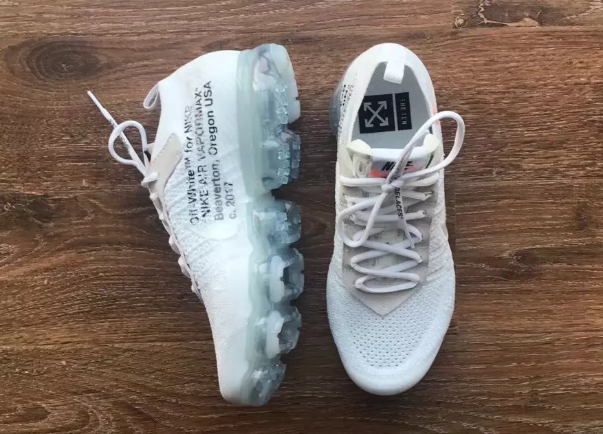 Бело бело Nike VaporMax Бело