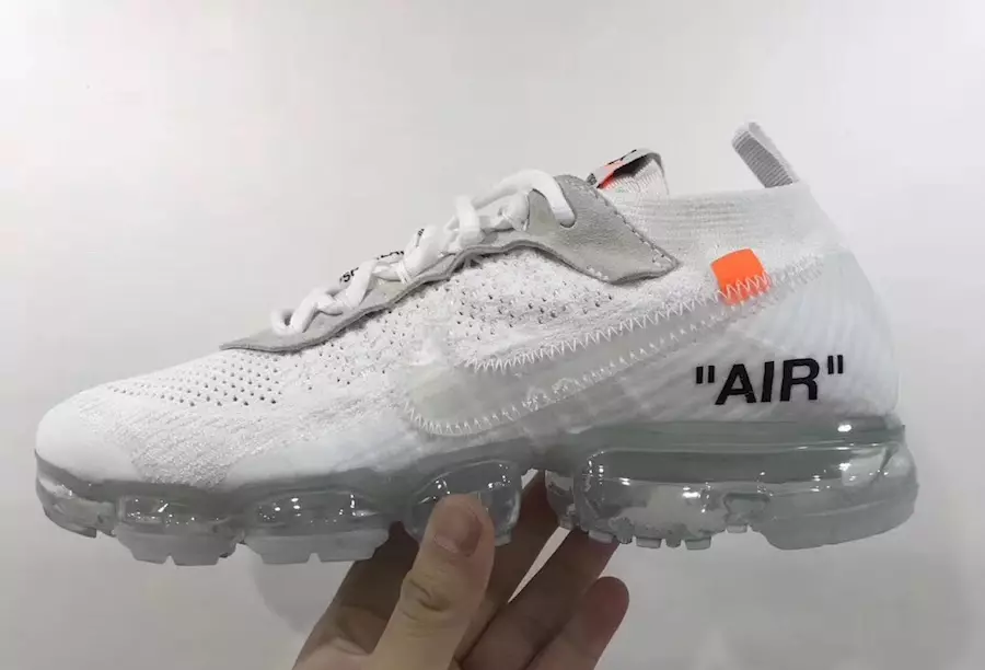 Off-White Nike Air VaporMax အဖြူရောင် AA3831-100