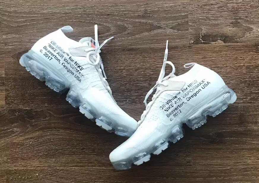 თეთრი ფერის Nike VaporMax თეთრი