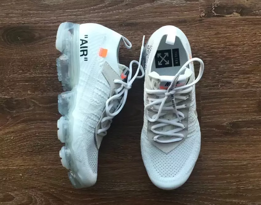 თეთრი ფერის Nike VaporMax თეთრი