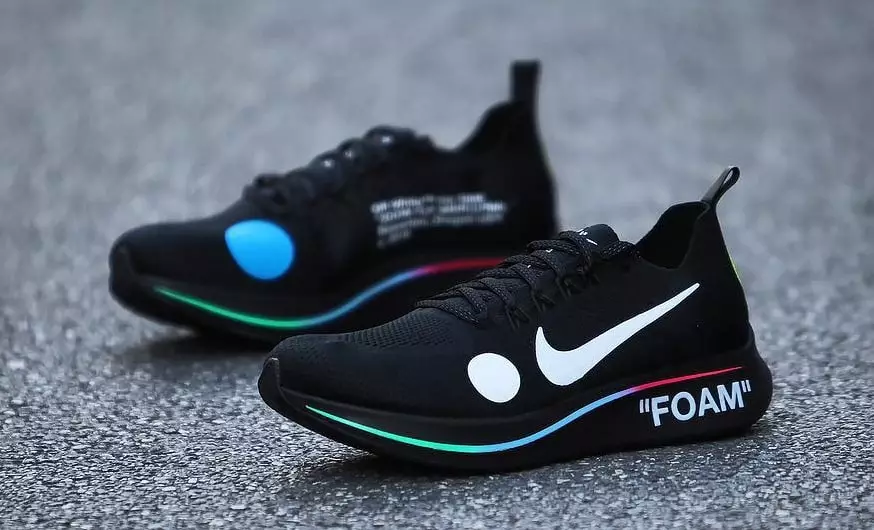 Off-White Nike Zoom Fly Mercurial Flyknit Black AO2115-001 Release Date