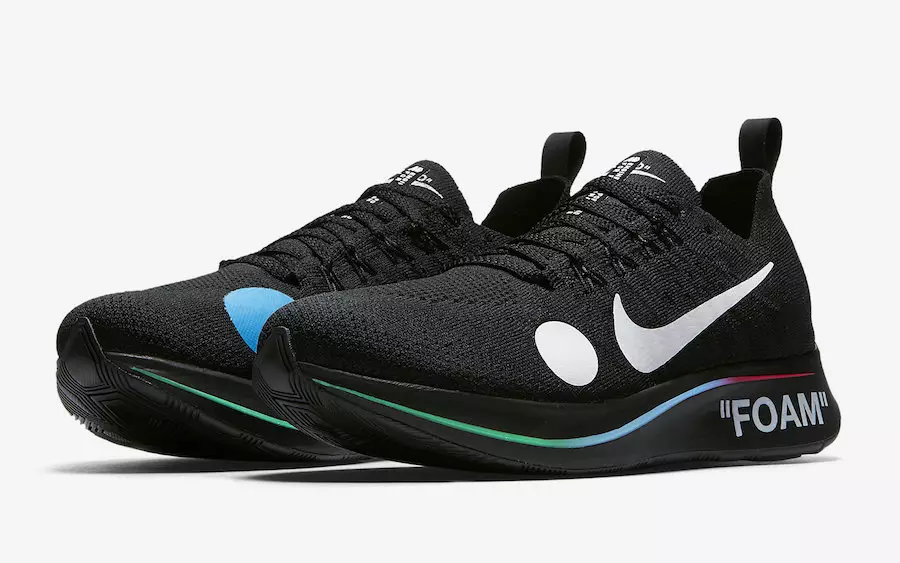 Off-white Nike Zoom Fly Mercurial Black AO2115-001 Udgivelsesdato