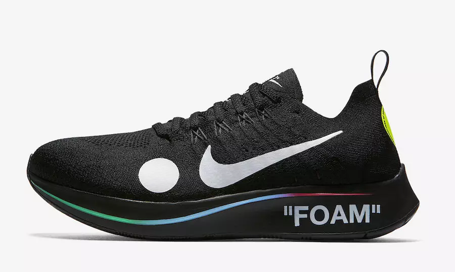 تاریخ انتشار Nike Zoom Fly Mercurial Black AO2115-001 سفید رنگ