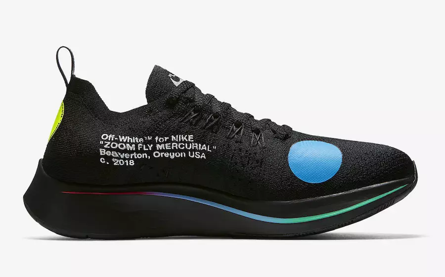 Törtfehér Nike Zoom Fly Mercurial Fekete AO2115-001 Megjelenés dátuma