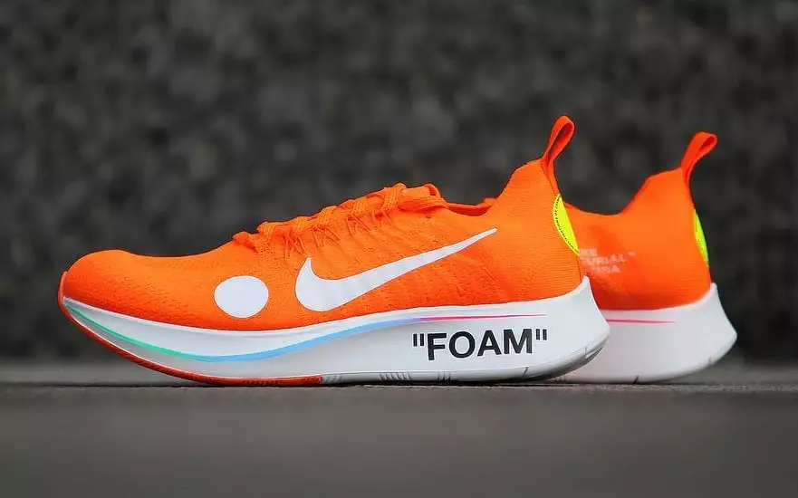 Off-White Nike Zoom Fly Mercurial Flyknit Orange AO2115-800 Ημερομηνία κυκλοφορίας