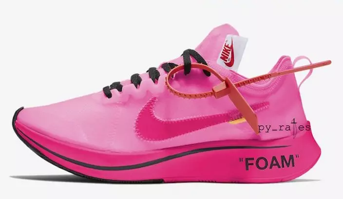 Off-White Nike Zoom Fly Pink-Kollektion – Erscheinungsdatum