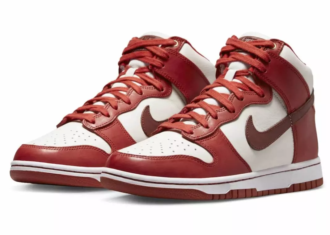 Nike Dunk High LXX Cinnabar Mars Stone Sail White DX0346-600 Թողարկման ամսաթիվ