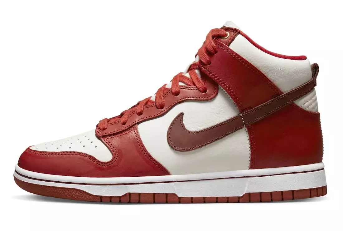 Nike Dunk High LXX Cinnabar Mars Stone Sail White DX0346-600 väljalaskekuupäev