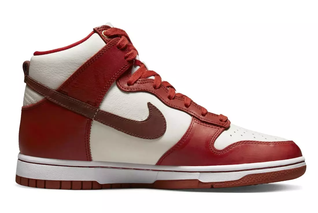 Nike Dunk High LXX Cinnabar Mars Stone Sail White DX0346-600 Թողարկման ամսաթիվ