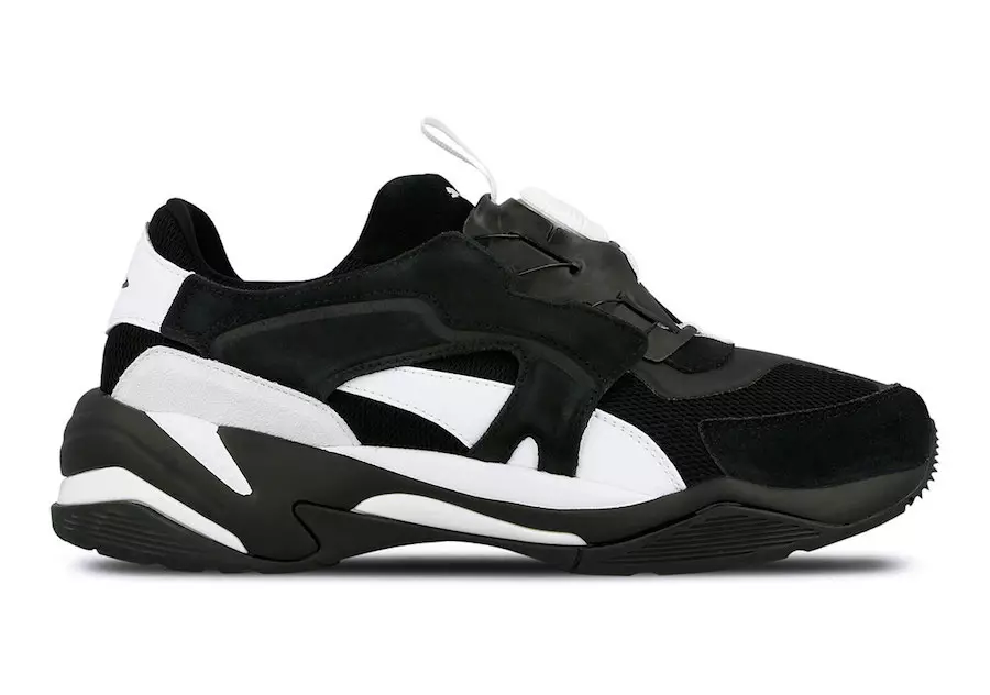 PUMA Thunder дискісі қара ақ түсті шығарылым күні