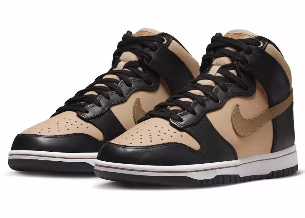 Nike Dunk High LXX Black Flax Vachetta Tan White DX0346-001 Ημερομηνία κυκλοφορίας