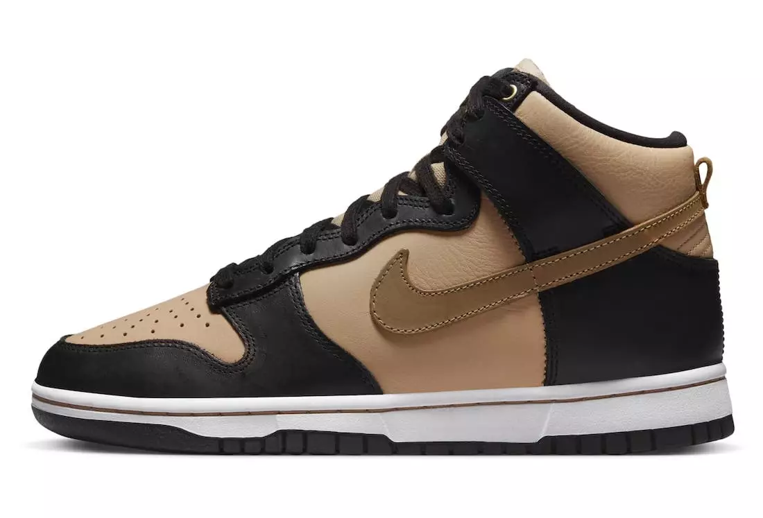 Nike Dunk High LXX Siyah Keten Vachetta Tan Beyaz DX0346-001 Çıkış Tarihi