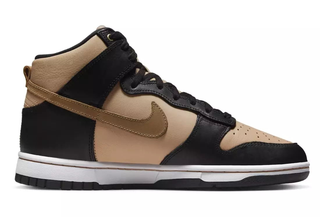 Nike Dunk Ard LXX Líon Dubh Vachetta Tan Bán DX0346-001 Dáta Eisiúna