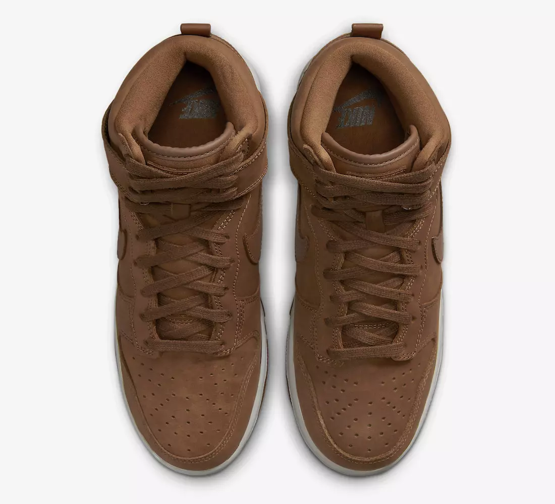 Nike Dunk High Premium Pecan Brown DZ2044-200 Releasedatum